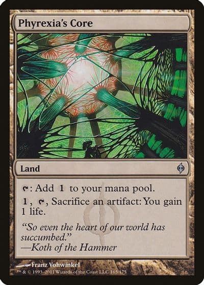 Phyrexias Core New Phyrexia Magic card