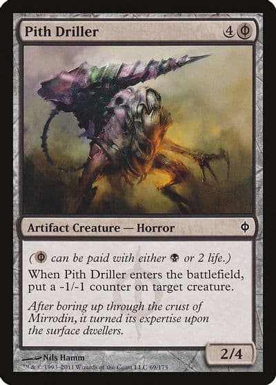 Pith Driller New Phyrexia Magic card