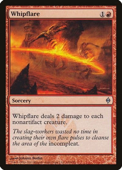 Whipflare New Phyrexia Magic card