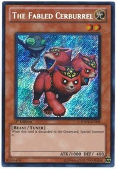 The Fabled Cerburrel Hidden Arsenal 4 Yu-Gi-Oh! card