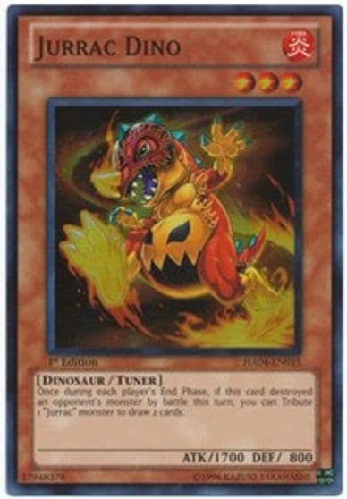 Jurrac Dino Hidden Arsenal 4 Yu-Gi-Oh! card