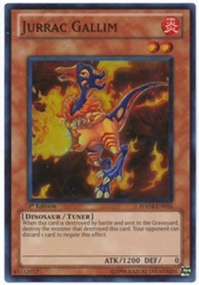 Jurrac Gallim Hidden Arsenal 4 Yu-Gi-Oh! card