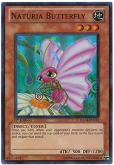 Naturia Butterfly Hidden Arsenal 4 Yu-Gi-Oh! card