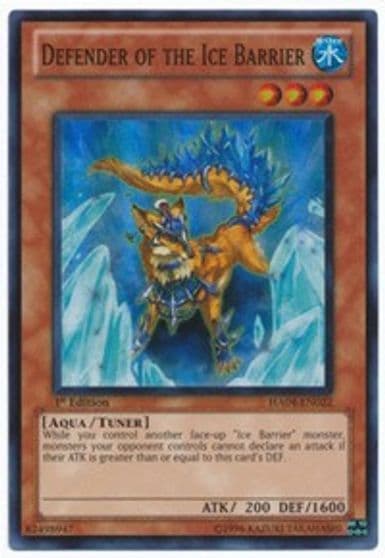 Defender of the Ice Barrier Hidden Arsenal 4 Yu-Gi-Oh! card