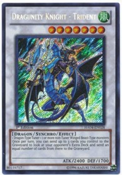 Dragunity Knight Trident Hidden Arsenal 4 Yu-Gi-Oh! card