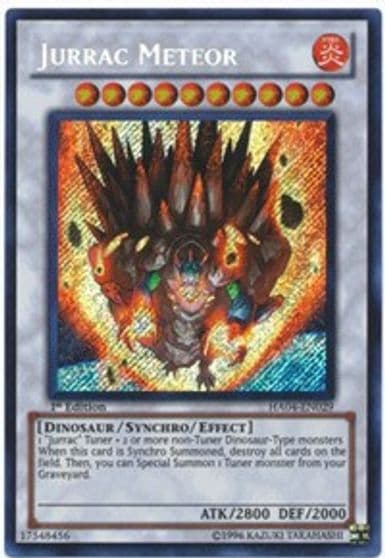 Jurrac Meteor Hidden Arsenal 4 Yu-Gi-Oh! card