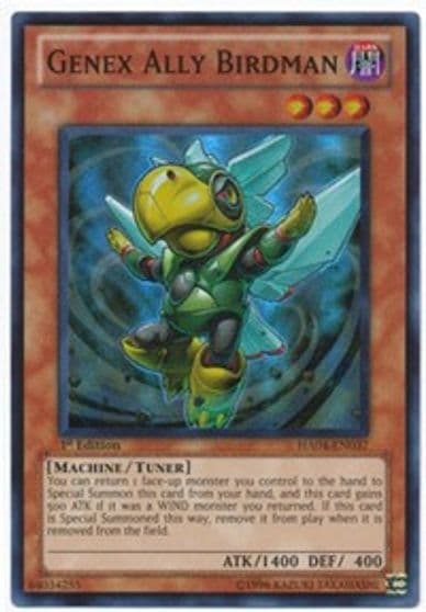 Genex Ally Birdman Hidden Arsenal 4 Yu-Gi-Oh! card