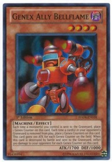 Genex Ally Bellflame Hidden Arsenal 4 Yu-Gi-Oh! card