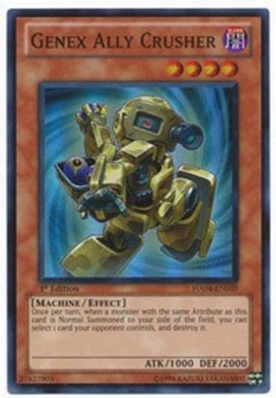 Genex Ally Crusher Hidden Arsenal 4 Yu-Gi-Oh! card