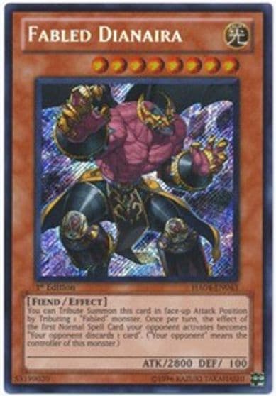 Fabled Dianaira Hidden Arsenal 4 Yu-Gi-Oh! card