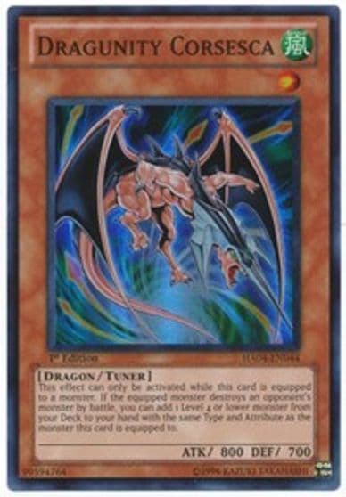 Dragunity Corsesca Hidden Arsenal 4 Yu-Gi-Oh! card
