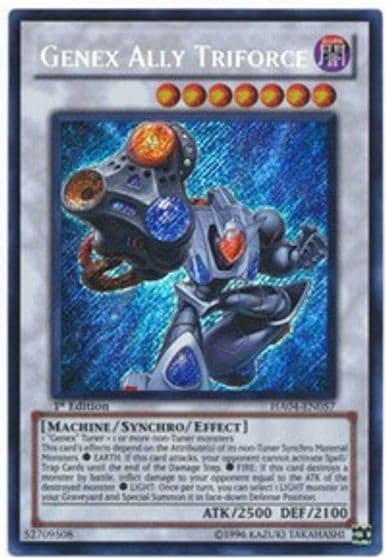 Genex Ally Triforce Hidden Arsenal 4 Yu-Gi-Oh! card