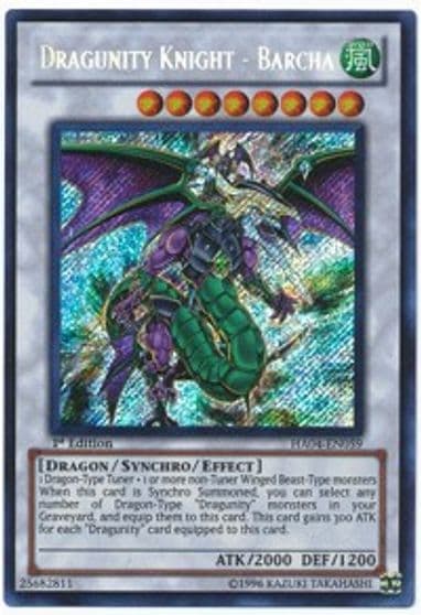 Dragunity Knight Barcha Hidden Arsenal 4 Yu-Gi-Oh! card