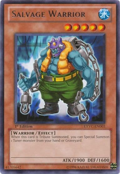 Salvage Warrior Extreme Victory Yu-Gi-Oh! card