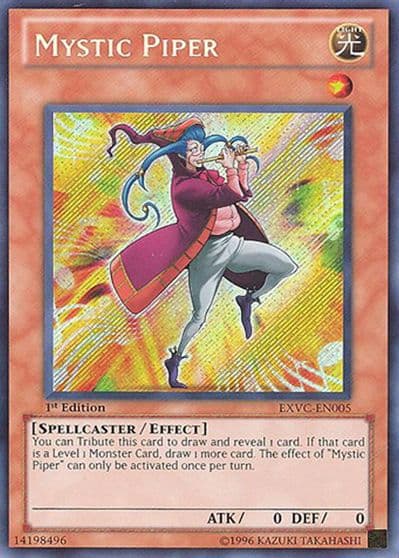 Mystic Piper Extreme Victory Yu-Gi-Oh! card