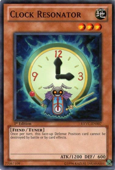 Clock Resonator Extreme Victory Yu-Gi-Oh! card