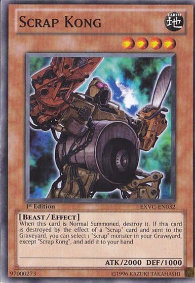 Scrap Kong Extreme Victory Yu-Gi-Oh! card