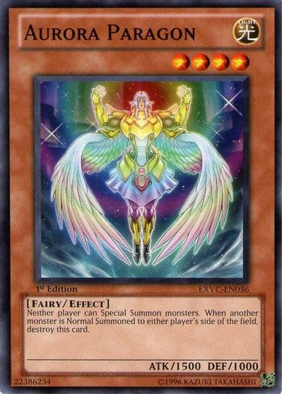 Aurora Paragon Extreme Victory Yu-Gi-Oh! card
