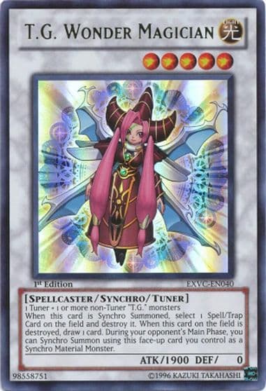 TG Wonder Magician Extreme Victory Yu-Gi-Oh! card