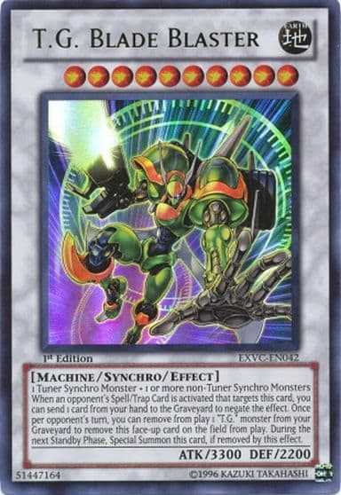 TG Blade Blaster Extreme Victory Yu-Gi-Oh! card