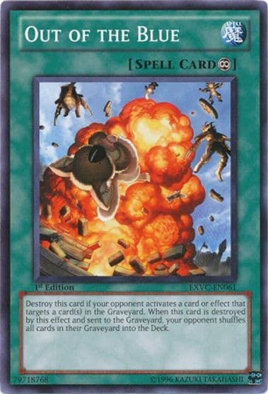 Out of the Blue Extreme Victory Yu-Gi-Oh! card