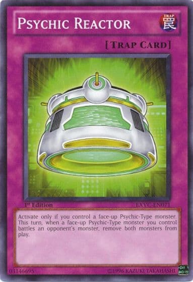 Psychic Reactor Extreme Victory Yu-Gi-Oh! card