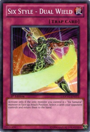 Six Style Dual Wield Extreme Victory Yu-Gi-Oh! card