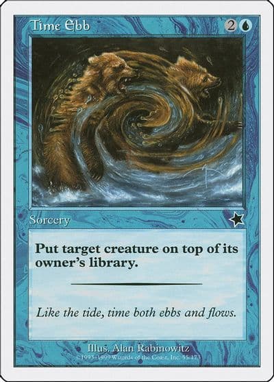 Time Ebb Starter 1999 Magic card