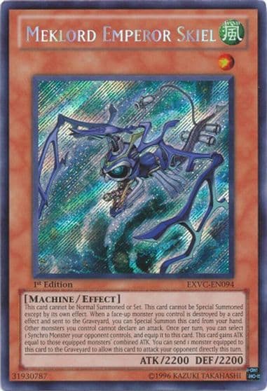 Meklord Emperor Skiel Extreme Victory Yu-Gi-Oh! card