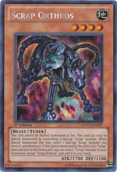 Scrap Orthros Extreme Victory Yu-Gi-Oh! card