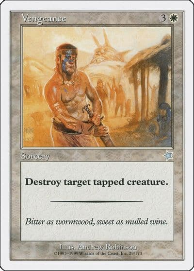 Vengeance Starter 1999 Magic card