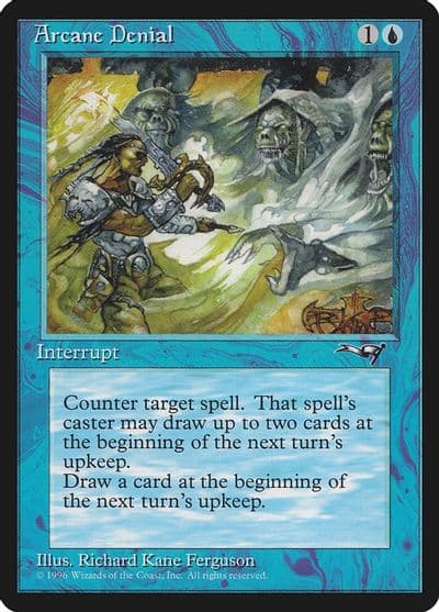 Arcane Denial Sword Alliances Magic card