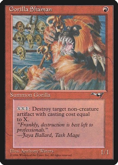 Gorilla Shaman Alliances Magic card