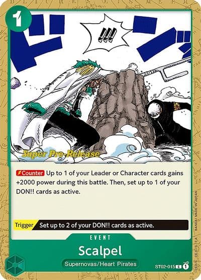 Scalpel Super Pre-Release Starter Deck 2: Worst Generation One Piece card