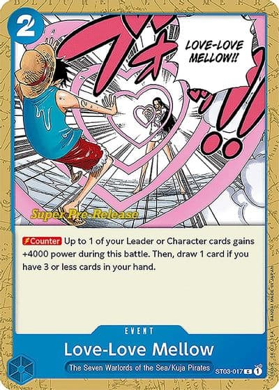 Love Love Mellow Super Pre-Release Starter Deck 3: The Seven Warlords of the Sea One Piece card
