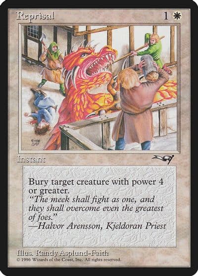 Reprisal Red Dragon Alliances Magic card