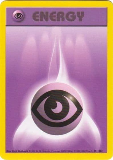 Psychic Energy Base Set Pokemon card