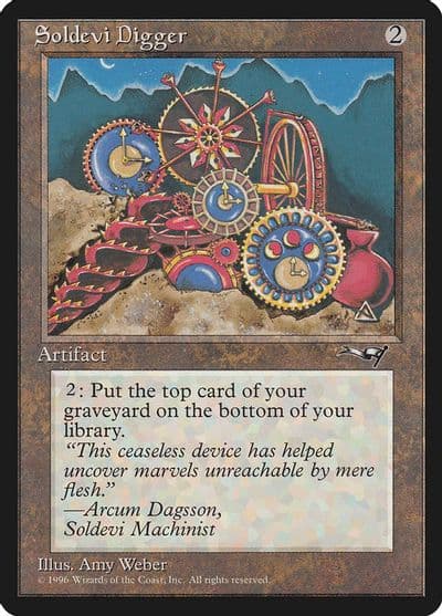 Soldevi Digger Alliances Magic card