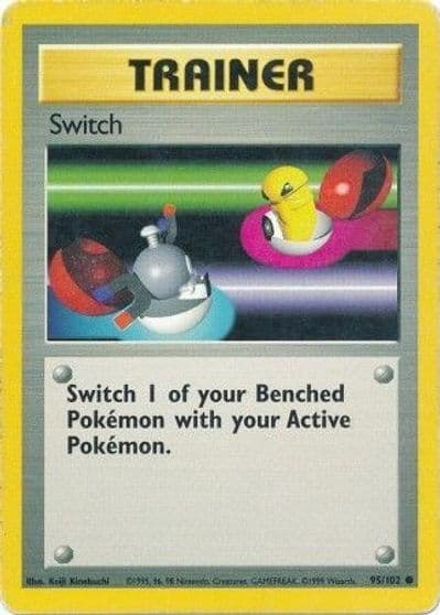 Switch Base Set Pokemon card