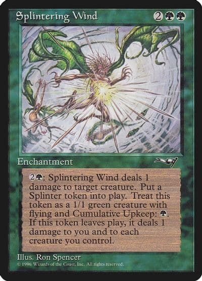 Splintering Wind Alliances Magic card