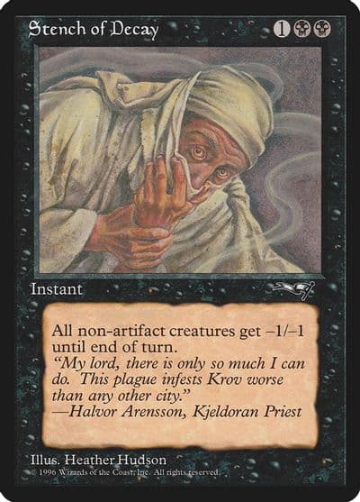 Stench of Decay Alliances Magic card