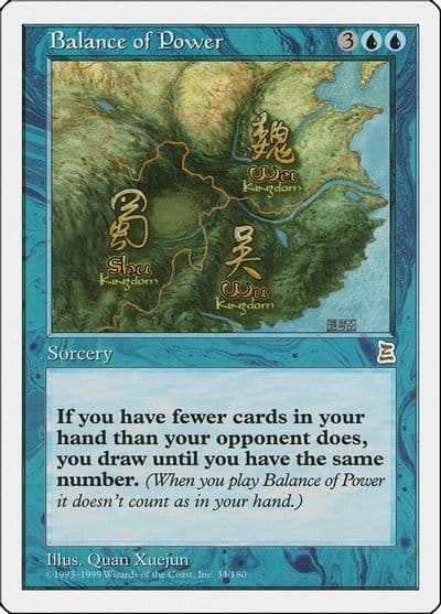 Balance of Power Portal Three Kingdoms Magic card