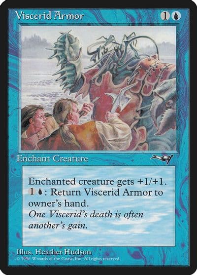 Viscerid Armor Alliances Magic card