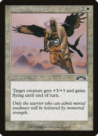 Angelic Blessing Exodus Magic card