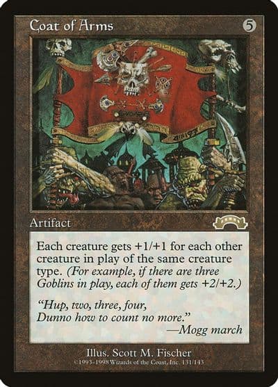 Coat of Arms Exodus Magic card