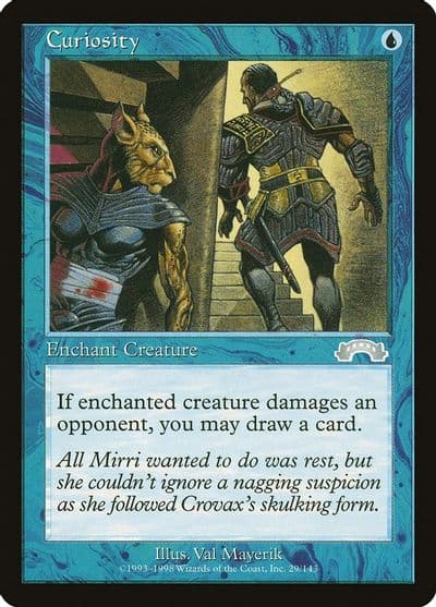 Curiosity Exodus Magic card