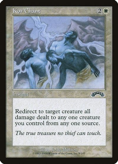Kor Chant Exodus Magic card
