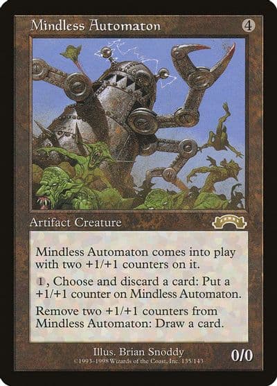 Mindless Automaton Exodus Magic card