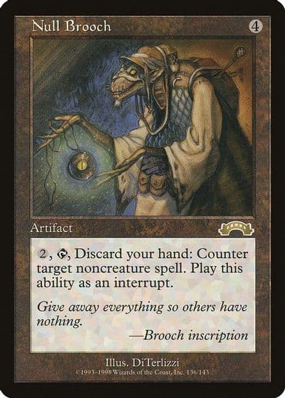 Null Brooch Exodus Magic card