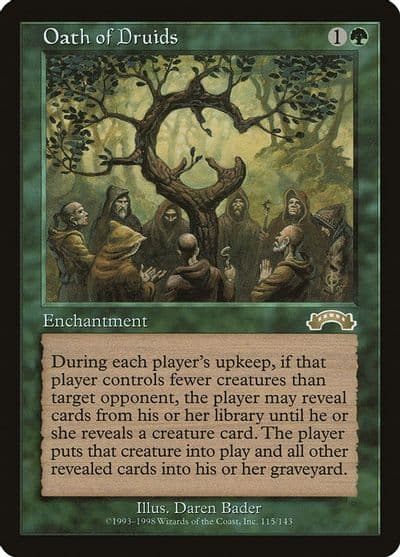 Oath of Druids Exodus Magic card